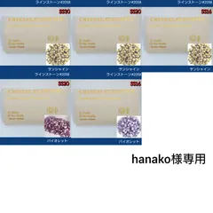 hanako様専用●ガラスビジュー＆ラインストーン　新体操の衣装に