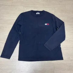 TOMMY JEANS ネイビー 長袖 Tシャツ M