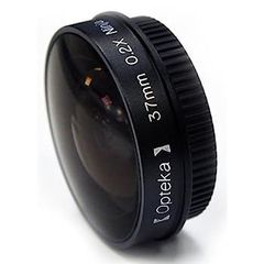 [Used] Opteka Platinum Series 0.2X Low Profile Ninja Fisheye Lens for Sanyo Xacti VPC-FH1 FH1A TH1 Video Camera