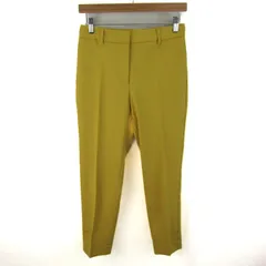 プラステ テーパードパンツ リネン混 ボトムス レディース Mサイズ イエロー PLST 【中古】