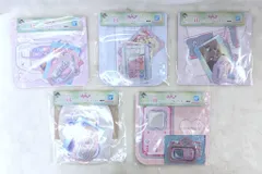 BANDAI SPIRITS 一番くじ プリキュア Shining moment H賞 全5種セット ジッパーバッグ&ステッカー