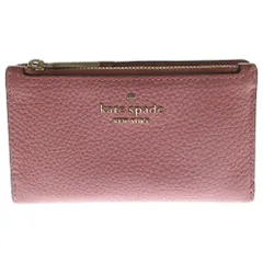 Kate Spade (ケイトスペード) ロゴ レザー コイン パス ケース ピンク