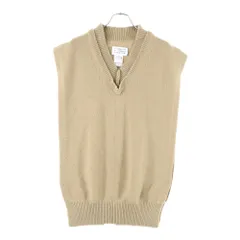 Maison Margiela（旧Maison Martin Margiela） - メゾンマルジェラ 22AW SI1TH0001 ﾍﾞｰｼﾞｭ ｳｰﾙ ﾍﾞｽﾄ S Maison Margiela 14 (メゾンマルジェラ) 22AW レイヤードデザイン V