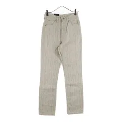 Levi's (リーバイス) 70s HIGH STRAIGHT デニムパンツ ストレートパンツ 総柄 アイボリー レディース PC9-A1124-0002