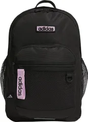 アディダス adidas バック トゥ スクール バックパック リニアロゴ バッグ カバン リュックサック 機能性 リフレクター仕様 実用性 スタイル普段使い 通学 学校 仕事 旅行  MLY10 KE7431 ブラック/ブリスライ