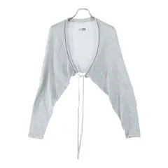 Maison Margiela 6 (メゾンマルジェラ) ここのえ期 ニットカーディガン レディースニットセーター グレーのサムネイル