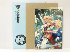 27.【開封】不知火フレア 直筆サイン入りポストカード 活動二周年記念 ホロライブ【併売品】●