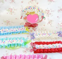 にじまるっと　ぬい服　ぬいぐるみ服　ハンドメイド　カチューシャ　ヘッドドレス