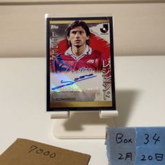 鹿島 レオナルド Topps サイン入りカード - メルカリ