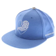CHROME HEARTS (クロムハーツ) FITTED WOOL ACRYLIC SERGE ハートロゴ