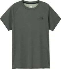 ザ・ノース・フェイス THE NORTH FACE アウトドア ショートスリーブクリスプアクションクルー レディース 半袖 Tシャツ トップス 無地 トレーニング ウェア ランニング ジョギング 運動 夏 シンプル  NTW12685 ZC ミックスチャコール