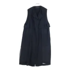 ARTISAN (アルチザン) Back Logo Plate Cardigan 08-01VA03 バックロゴプレート ノースリーブ カーディガン レディース ブラックのサムネイル