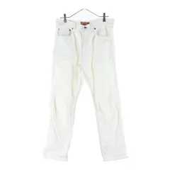 JUNYA WATANABE COMME des GARCONS (ジュンヤワタナベ コムデギャルソン) 11SS× Levi's リーバイス ジップフライ デニムパンツ ホワイト WG-P204のサムネイル
