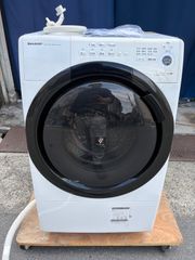 2024年製】シャープ ドラム式洗濯乾燥機 ES-S7J-WR 右開き - メルカリ