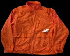ニューバランス オレンジ色 ウィンドブレーカー ジャケット