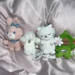 まとめ売り) ぬいぐるみキーホルダーセットうさぎチュンベテレタビーズ