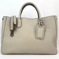 マザーハウス MOTHERHOUSE トートバッグ ハンドバッグ ショルダーバッグ 2way RIN レザー ベージュ / Motherhouse Tote Bag Handbag Shoulder Bag 2-Way Rin Leather Beigeのサムネイル