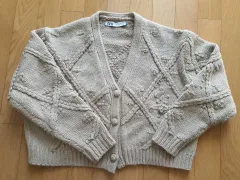 ZARA クロップド ニット