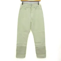 ユニクロ ストレートハイライズジーンズ JW ANDERSON デニムパンツ ボトムス レディース 27サイズ ホワイト UNIQLO 【中古】