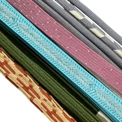 帯締め 優品 帯締め5本セット 水色 正絹 和装小物  【中古】