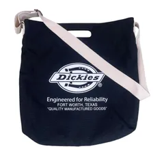 Dickies ディッキーズ 2WAY トートバッグ ショルダーバッグ ロゴ キャンバス　ブラックのサムネイル