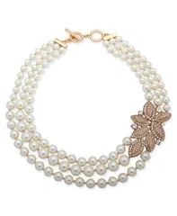 アンクライン レディース アクセサリー ネックレス・チョーカー・ペンダントトップ レース Anne Klein Pearl Torsade Necklace 185 Gold ゴールド
