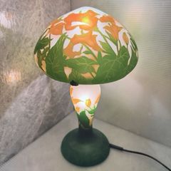 ガレ風 テーブルランプ スタンドランプ 照明 ライト ランプ アンティーク 骨董 エミールガレ風 【316OHA】