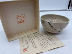 吉田喜彦 白化粧 茶碗 共箱付き - メルカリ
