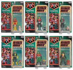 【中古】フィギュア 全6種セット 仮面ライダーアクションフィギュアコレクション2