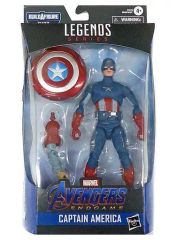 【中古】フィギュア キャプテン・アメリカ 「アヴェンジャーズ/エンドゲーム」 エンドゲーム シリーズ3.0 ハズブロアクションフィギュア 6インチ レジェンド