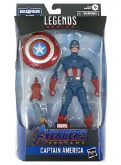 【中古】フィギュア キャプテン・アメリカ 「アヴェンジャーズ/エンドゲーム」 エンドゲーム シリーズ3.0 ハズブロアクションフィギュア 6インチ レジェンド