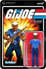 【中古】フィギュア NAVYセーラー(クリーンシェーブC) 「G.I.ジョー」 リ・アクション WAVE2 アクションフィギュア