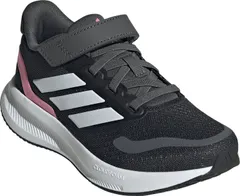 アディダス adidas コアファイト 5 キッズ CORE FAITO 5.0 EL C Kids 子供 グレーシックス/クリスタルホワイト/ブリスピンク スニーカー 靴 シューズ  JQ8669 グレーシックス/クリスタル