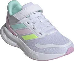 アディダス adidas コアファイト5キッズ/COREFAITO5KIDS シューズ スニーカー 靴 ジュニア 子供 軽量 クッション サポート レギュラーフィット 伸縮性シューレース  JP5153 フットウェアホワイト/クリ