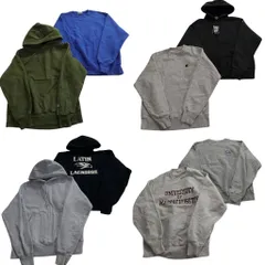 古着卸 まとめ売り チャンピオン Champion リバースウィーブ スウェット 8枚セット (メンズ M /L ) カレッジ風 中古 古着 NE0783