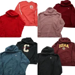 古着卸 まとめ売り チャンピオン Champion リバースウィーブ スウェット 8枚セット (メンズ XL /2XL ) カレッジ風 中古 古着 NE0780