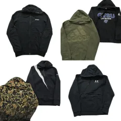 古着卸 まとめ売り スポーツブランドMIX スウェット 6枚セット (メンズ S ) アディダス リーボック アンダーアーマー 中古 古着 NE0777