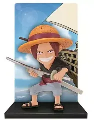 【中古】フィギュア シャンクス 「一番くじ ワンピース ～The Legend of GOL・D・ROGER編～」 F賞 カードスタンドフィギュア
