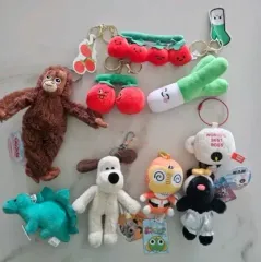 ぬいぐるみ キーホルダー ウール コレクション (全9個 まとめ売り)