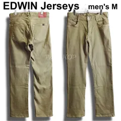 EDWIN　エドウィン　Jerseys　ジャージーズ　W78cm / メンズ M 相当　ハイストレッチ　ER03　ストレートデニム　ベージュ