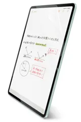 エレコム iPad Air 13インチ (M3/M2) 2025/2024年 フィルム ペーパーテクスチャ なめらかタイプ 反射防止 アンチグレア 貼りやすい 貼り直し可能 TB-A24XFLAPNS [2)なめらかタイプ]