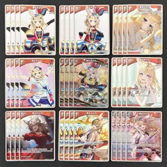 ホロライブカード　尾丸ポルカ デッキパーツ 4コン　40枚まとめ売り