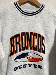 USA製 L デンバーブロンコス NFL ビンテージ スウェット 肉厚 良品