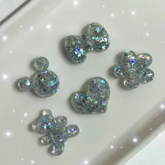 【s162】1セット 5個入り 150円 デコパーツ ホイップデコ ハンドメイド 資材