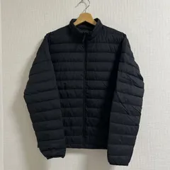 (^w^)b UNIQLO ユニクロ ウルトラライトダウン 311-463247(34-16) キルティング スタンドカラー タウンユース スポーツ フルジップ カジュアル アウトドア アウター ナイロン 黒 ブラック メンズ サイズ M OM11280HG