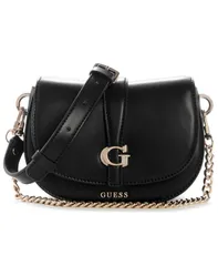 ゲス レディース バッグ ミニ GUESS Carrie Mini Flap Magneticlosure Crossbody Bag Black ブラック