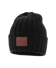 ソログッド メンズ アクセサリー 帽子 ウール ニット Thorogood Mens Loggers Merino Wool Knit Beanie Black ブラック