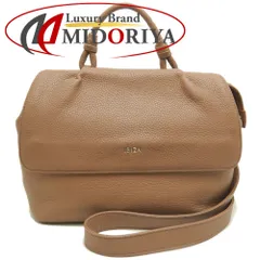 IBIZA イビサ 2WAY ショルダーバッグ 合成皮革 ブラウン レディース /253539【中古】