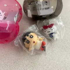 クレヨンしんちゃん ダンサーズ SWING マスコットキーホルダー ガチャ シロ