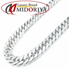 喜平ネックレス Pt850プラチナ 6面 ダブル 59.5cm 102.7g/76091【中古】【FJ】